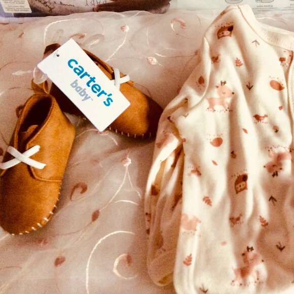 Original Boppy Pillow and 60 Piece NB-XL Boy/Girl Ensembles - Picture 3 of 16